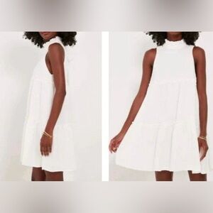 Pomander Place White Sleeveless A-Line Dress size XS